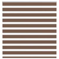 Zebragardin brun 145x100 cm stofbredde 140,9 cm polyester