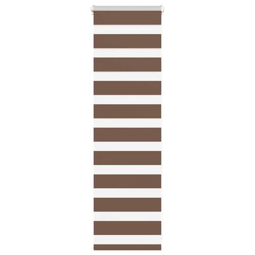 Zebragardin brun 50x100 cm stofbredde 45,9 cm polyester