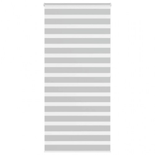 Zebragardin lysegrå 105 x 200 cm