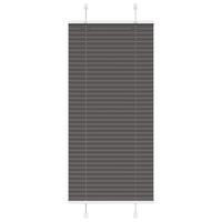 Plisségardin Sort 65x100 cm Stofbredde 64,4 cm Polyester