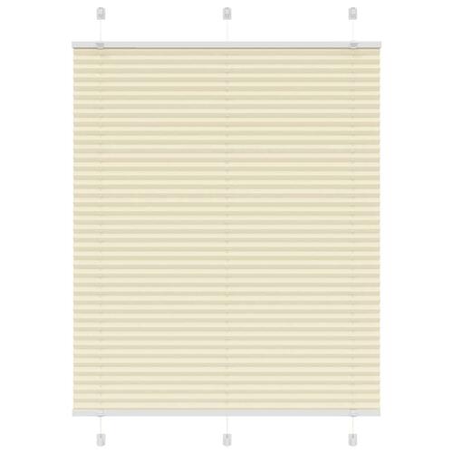Plisségardin fløde 105x100 cm Stofbredde 104,4 cm Polyester