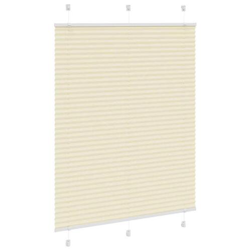 Plisségardin fløde 105x100 cm Stofbredde 104,4 cm Polyester