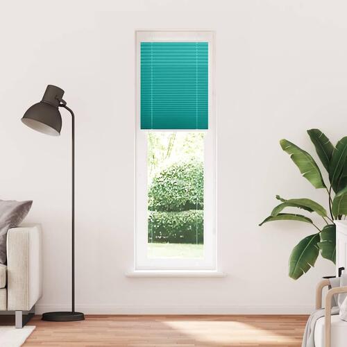 Plisségardin Benzin Grøn 65x200 cm Stofbredde 64,4 cm Polyester