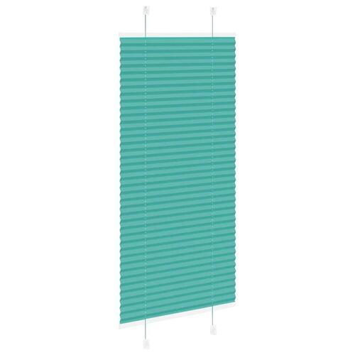 Plisségardin Benzin Grøn 65x150 cm Stofbredde 64,4 cm Polyester