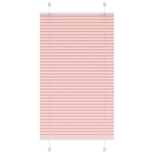 Plisségardin Lyserød 70x150 cm Stofbredde 69,4 cm Polyester