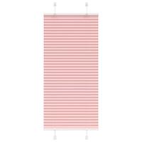 Plisségardin Lyserød 60x150 cm Stofbredde 59,4 cm Polyester