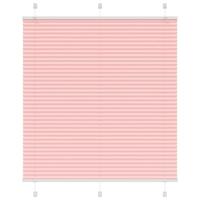 Plisségardin Lyserød 120x100 cm Stofbredde 119,4 cm Polyester