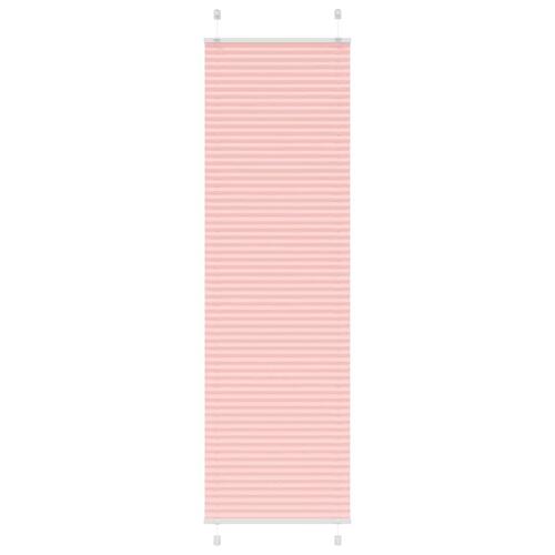 Plisségardin Lyserød 55x200 cm Stofbredde 54,4 cm Polyester