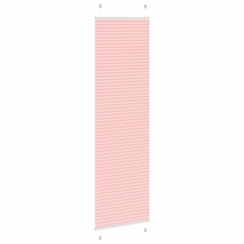 Plisségardin Lyserød 55x200 cm Stofbredde 54,4 cm Polyester