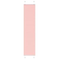 Plisségardin Lyserød 45x200 cm Stofbredde 44,4 cm Polyester