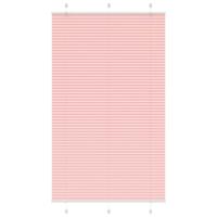 Plisségardin Lyserød 115x200 cm Stofbredde 114,4 cm Polyester