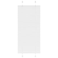 Plisségardin Hvid 55x100 cm Stofbredde 54,4 cm Polyester
