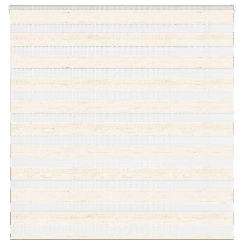 Zebragardin marmorbeige 140x100 cm stofbredde 135,9cm polyester billede
