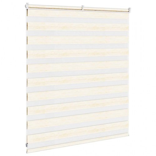 Zebragardin - marmorbeige 130×100 cm, stofbredde 125,9 cm, polyester