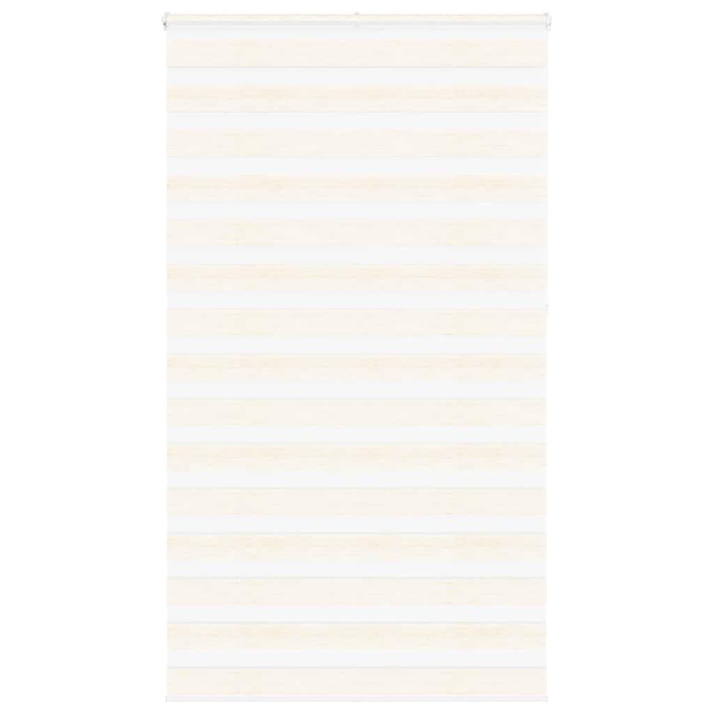 Zebragardin marmorbeige 125x230 cm stofbredde 120,9cm polyester billede