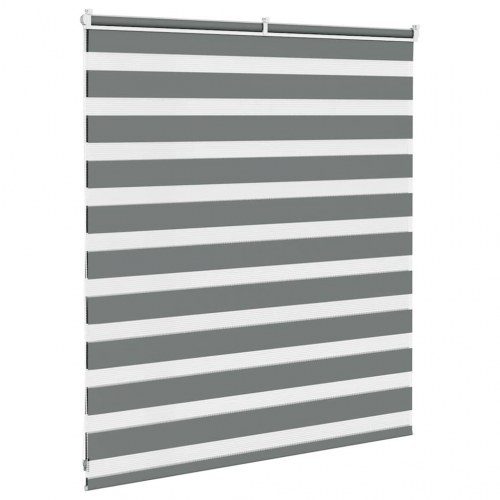 Zebragardin mørkegrå 125 x 100 cm