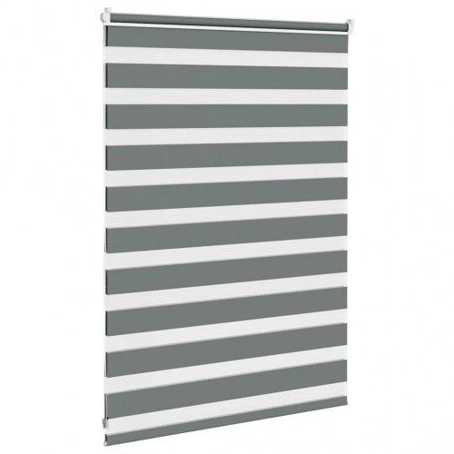 Zebragardin mørkegrå 95 x 100 cm