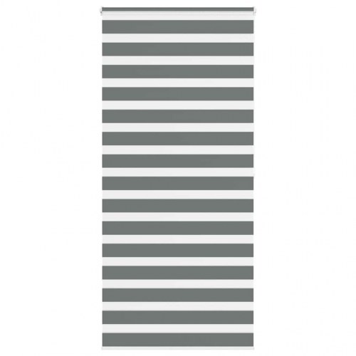 Zebragardin mørkegrå 110 x 200 cm