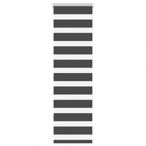Zebragardin sort 40 x 150 cm