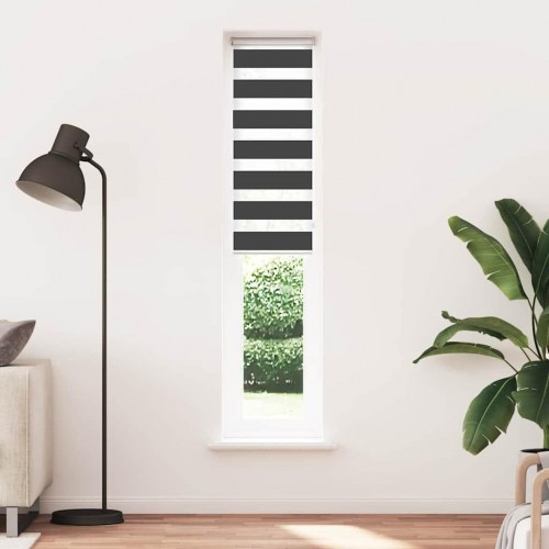 Zebragardin sort 40 x 200 cm