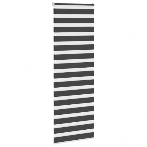 Zebragardin sort 75 x 200 cm