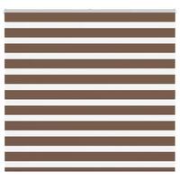 Zebragardin brun 155x100 cm stofbredde 150,9 cm polyester