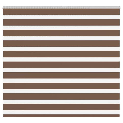 Zebragardin brun 155x100 cm stofbredde 150,9 cm polyester
