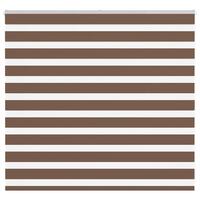 Zebragardin brun 165x100 cm stofbredde 160,9 cm polyester