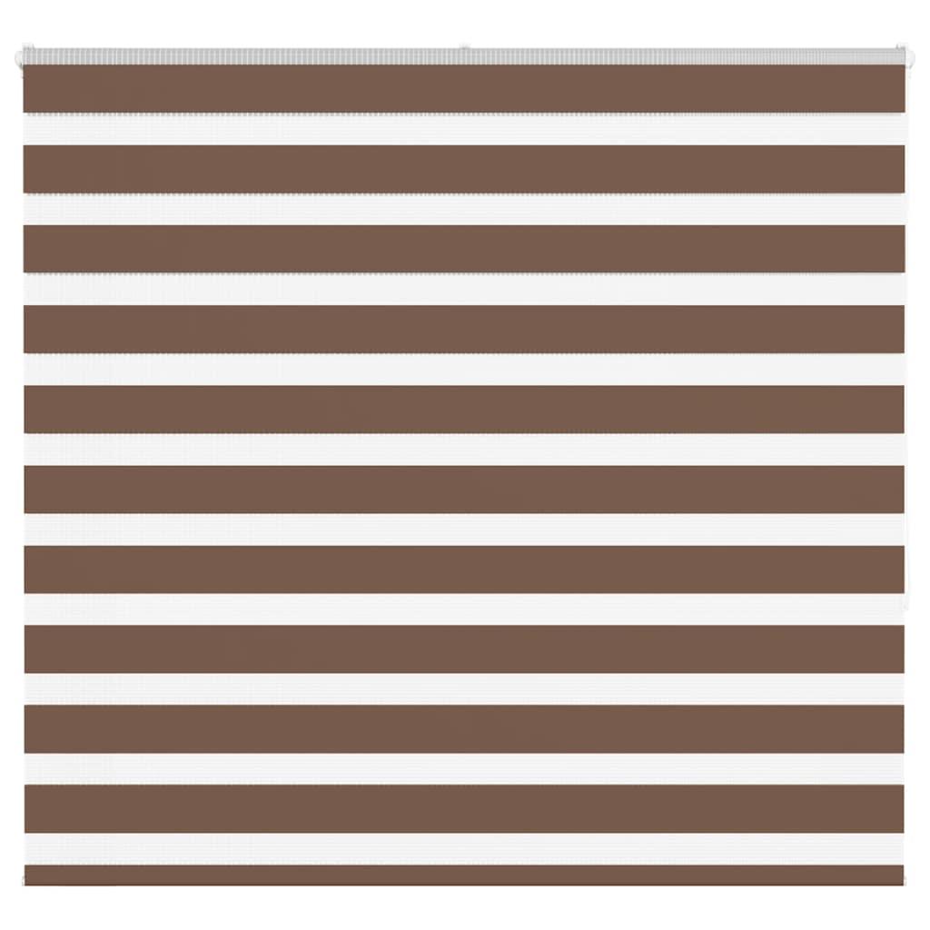 Zebragardin brun 160x150 cm stofbredde 155,9 cm polyester