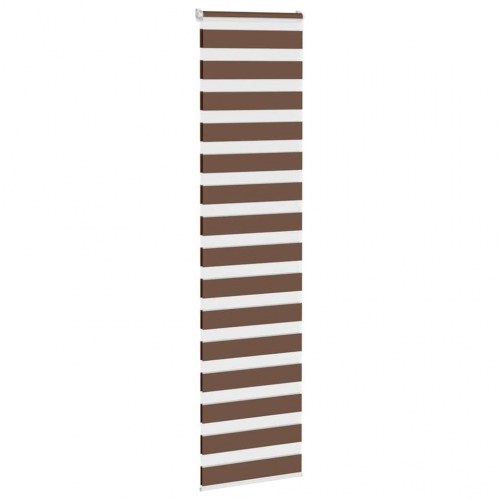 Zebragardin brun 65 x 200 cm - stofbredde 60,9 cm