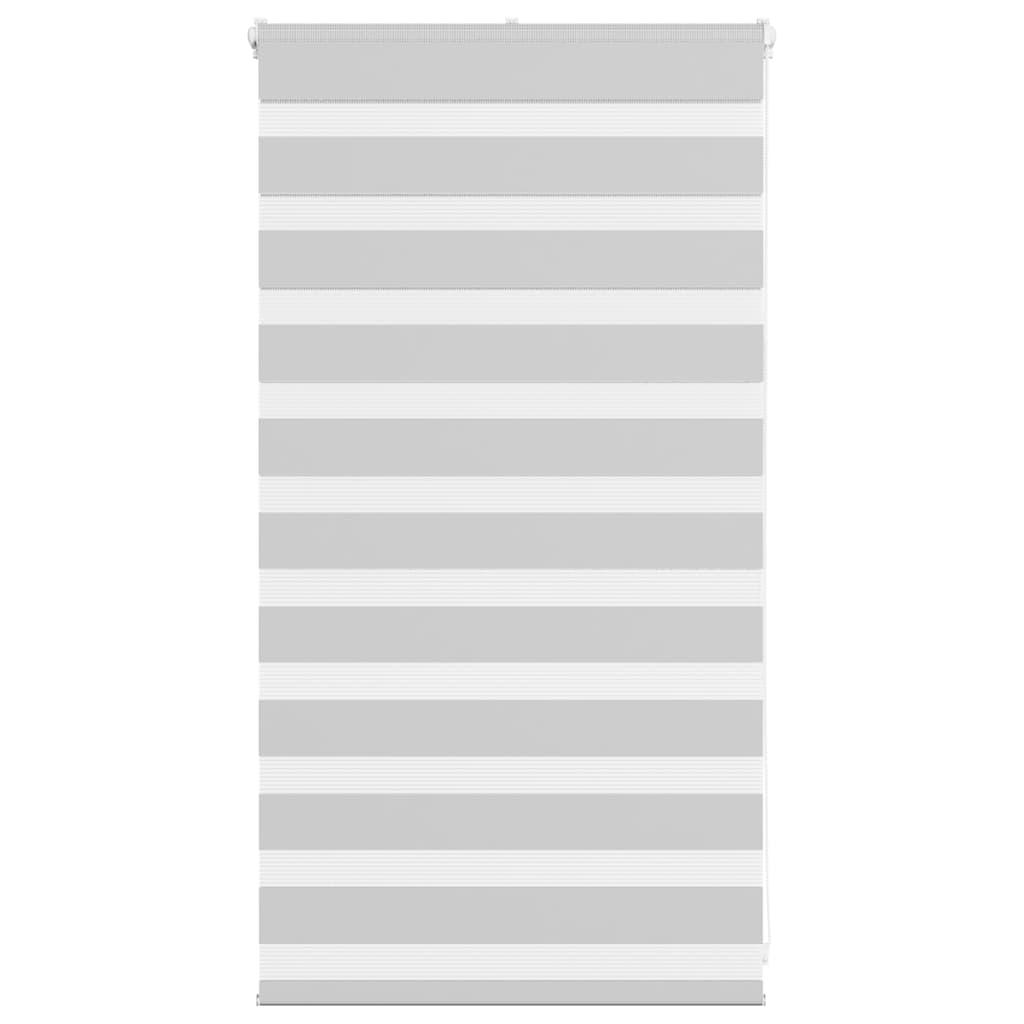 Zebragardin lysegrå 90x100 cm stofbredde 85,9 cm polyester