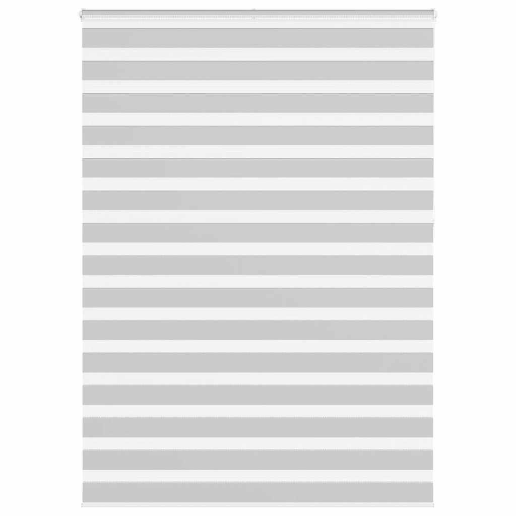Zebragardin lysegrå 155x230 cm stofbredde 150,9 cm polyester
