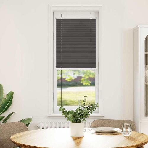Plisségardin Sort 50x100 cm Stofbredde 49,4 cm Polyester