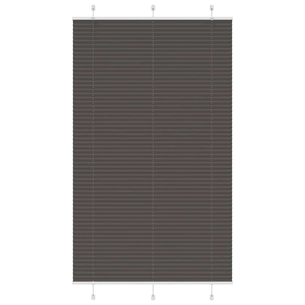 Plisségardin Stofbredde 54,4 Cm Polyester Sort - 115 x 200 cm