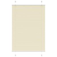 Plisségardin fløde 95x100 cm Stofbredde 94,4 cm Polyester