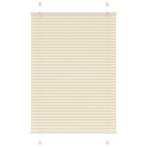 Plisségardin fløde 95x100 cm Stofbredde 94,4 cm Polyester