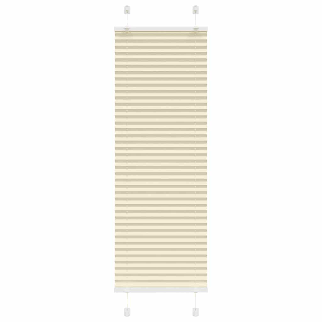 Plisségardin Fløde Stofbredde 64,4 Cm Polyester Creme - 40 x 150 cm