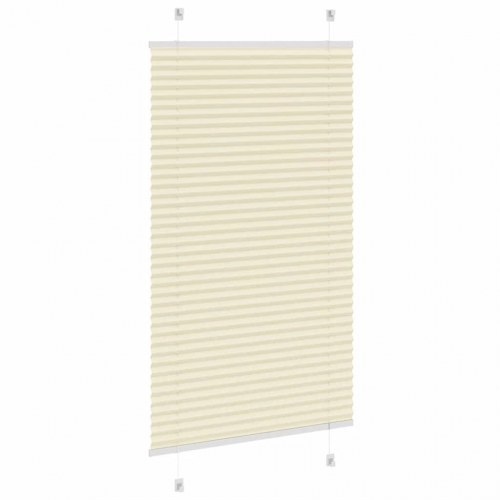 Plisségardin cremefarvet 70 x 150 cm