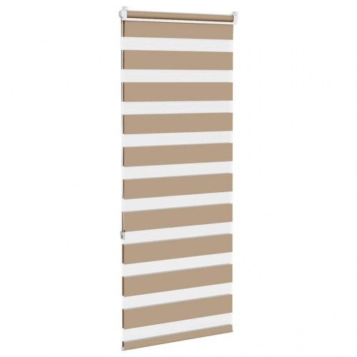 Zebragardin sandbrun 55 x 150 cm