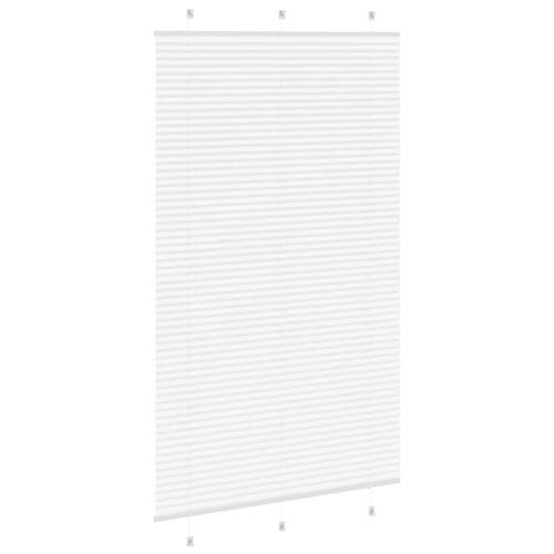 Plisségardin Hvid 120x200 cm Stofbredde 119,4 cm Polyester