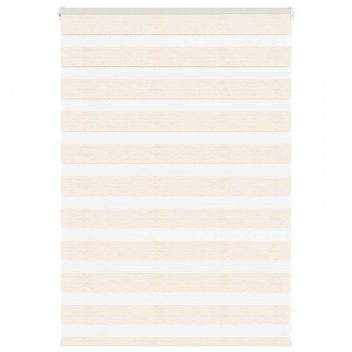 Zebragardin marmorbeige 115 x 100 cm