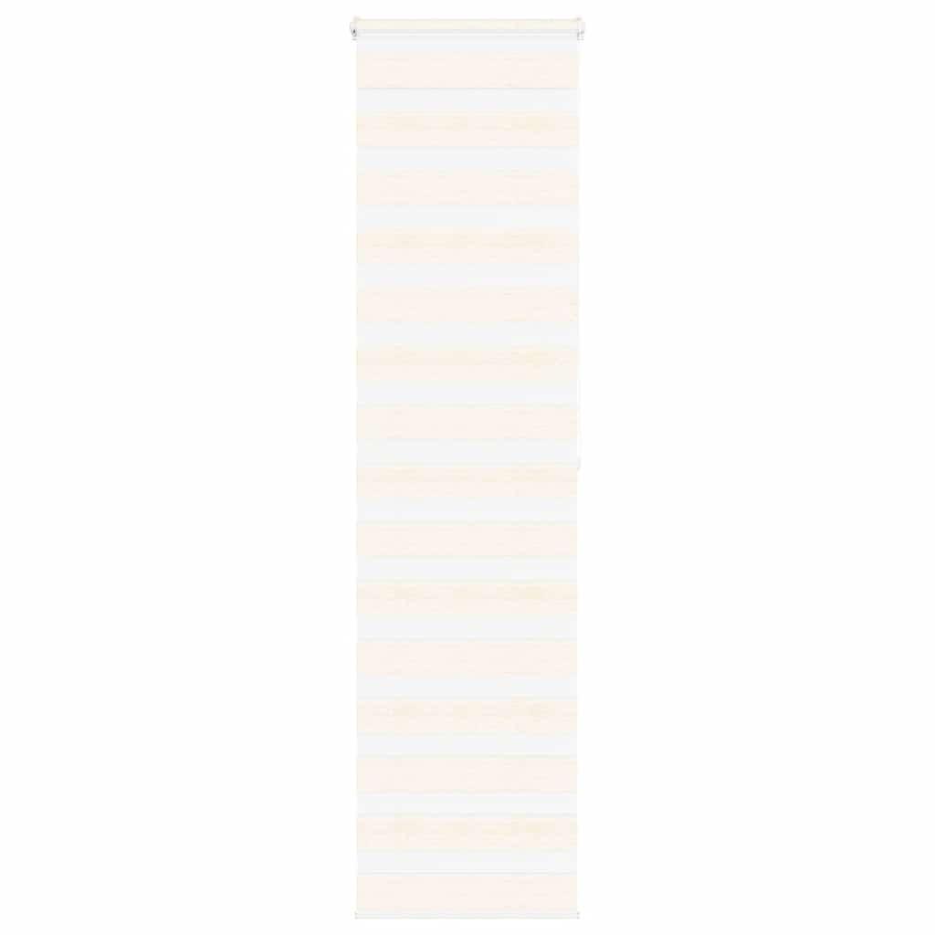 Zebragardin marmorbeige 55x200 cm stofbredde 50,9 cm polyester billede