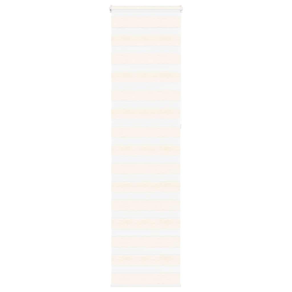 Zebragardin marmorbeige 55x230 cm stofbredde 50,9 cm polyester billede