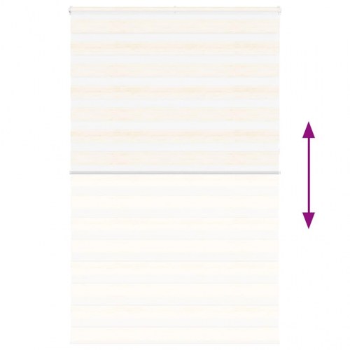 Zebragardin marmorbeige 140 x 230 cm