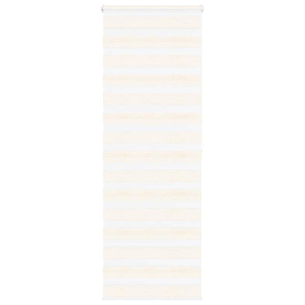 Zebragardin marmorbeige 90x200 cm stofbredde 85,9 cm polyester billede