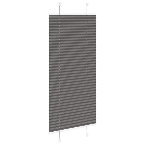 Plisségardin Sort 60x150 cm Stofbredde 59,4 cm Polyester