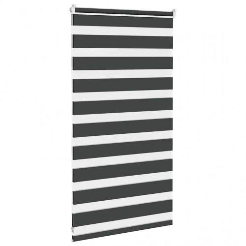 Zebragardin sort 80 x 100 cm