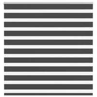 Zebragardin sort 145x100 cm stofbredde 140,9 cm polyester