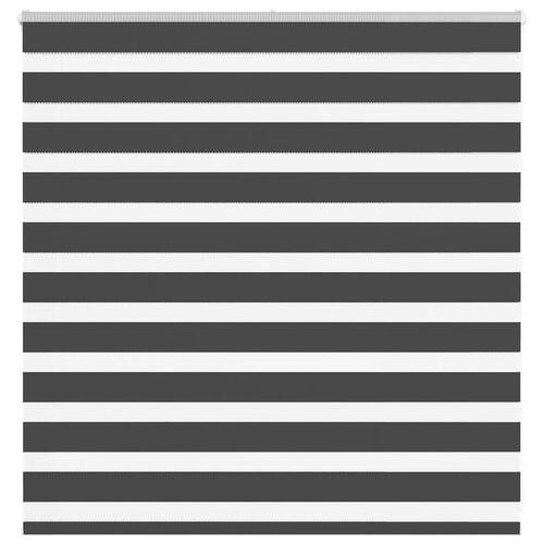 Zebragardin sort 145x100 cm stofbredde 140,9 cm polyester