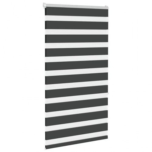 Zebragardin sort 85 x 150 cm